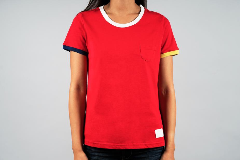 Red Sports Tee - testingstuff13